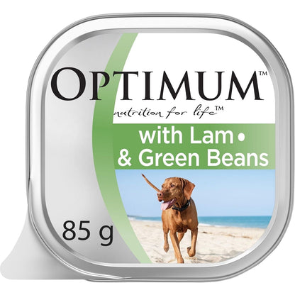 Adult Wet Dog Food with Lamb & Green Beans 85G, 14 Packs