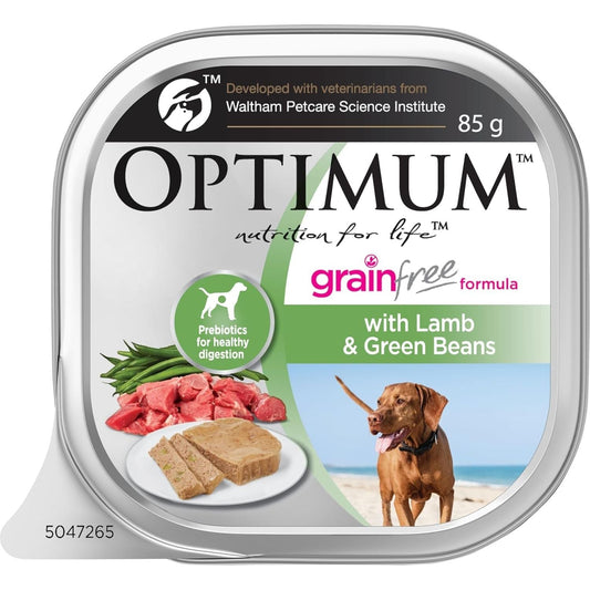 Adult Wet Dog Food with Lamb & Green Beans 85G, 14 Packs