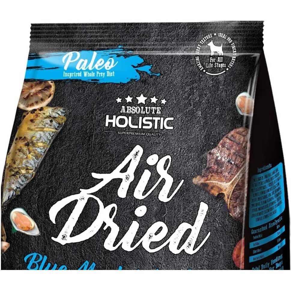 Air Dried Dog Food, Blue Mackerel and Lamb 1 Kg - Paws and Pats