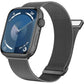 Metal Bands for Apple Watch Bands 49Mm 45Mm 44Mm 42Mm 41Mm 40Mm 38Mm Women Men, Stainless Steel Loop Magnetic Milanese Mesh Strap for Apple Watch Ultra Iwatch Series 9/8/7/SE/6/5/4/3/2/1