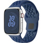 Sport Band for Apple Watch Band 46Mm 45Mm 42Mm 44Mm 49Mm 41Mm 40Mm 38Mm Men Women,Silicone for Apple Watch Strap Breathable Wristband Bracelet Iwatch Ultra Ultra 2 Series 10 9 8 7 SE2 SE 6 5 4 3 2 1 Strap
