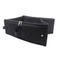 Black Portable Foldable Cat Litter Box - Waterproof Travel Litter Pan for Cats