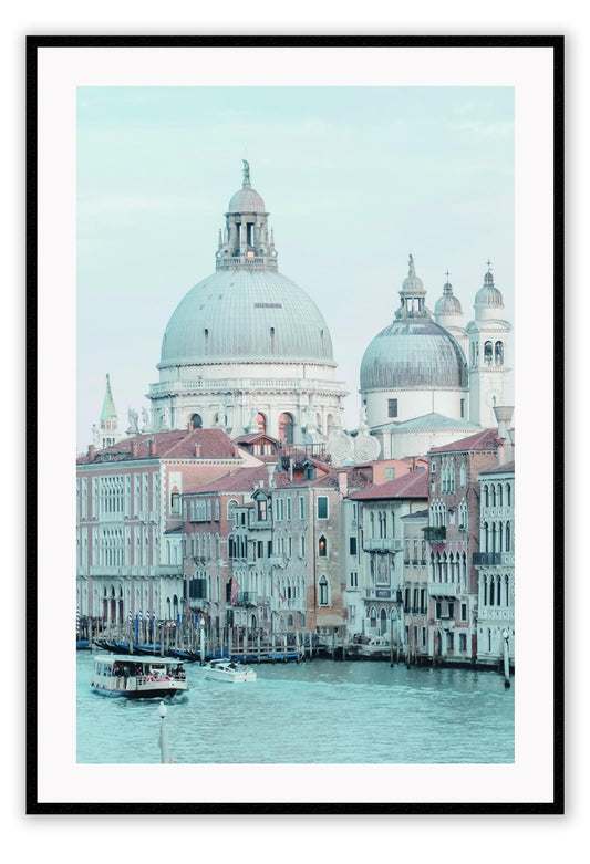  Architecture europe blue water boats pastel tones