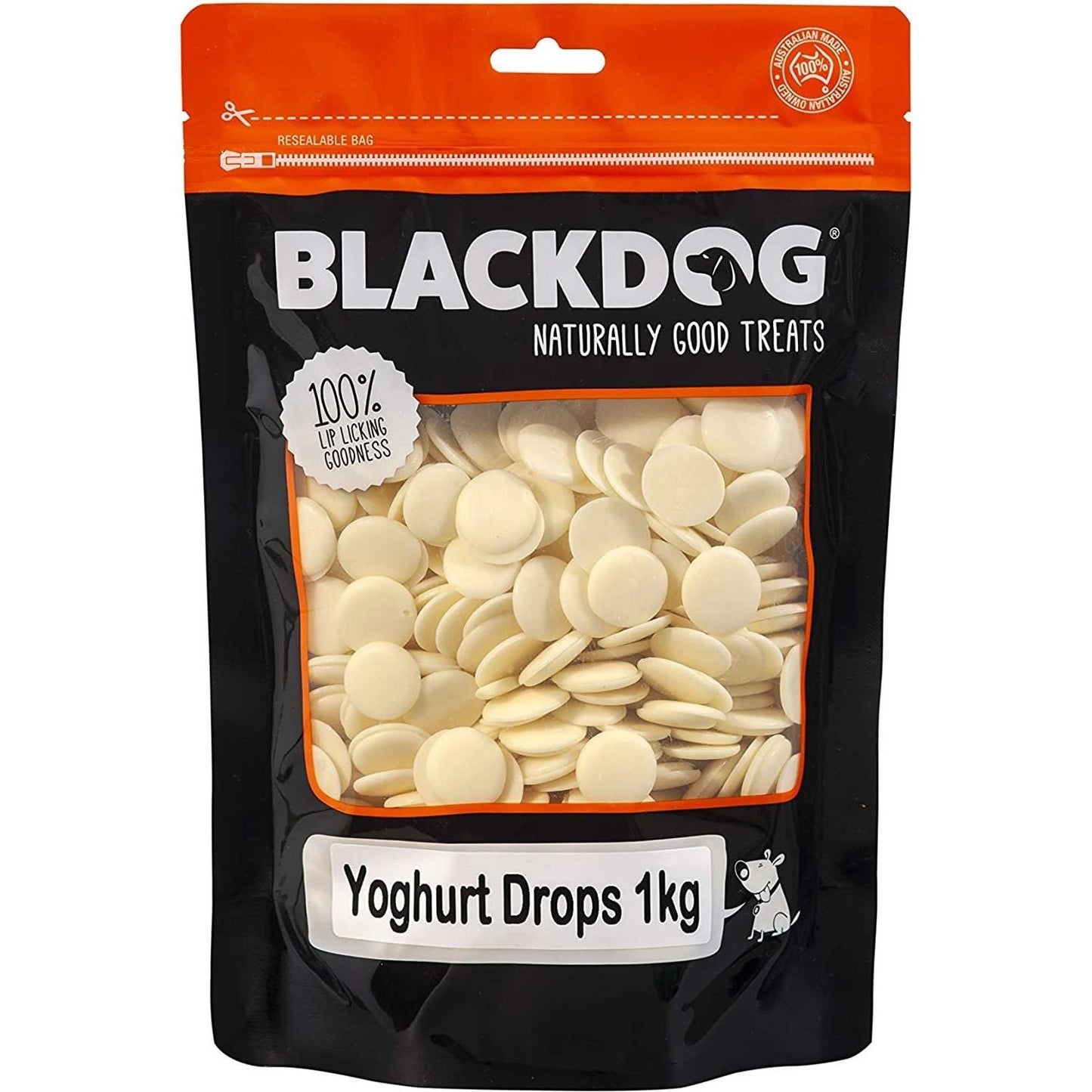 BLACKDOG Yoghurt Drops - 1Kg, All