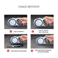 Blue 5M Pet Leash Retractable - Tangle-Free, Extendable Pet Leash for Walking