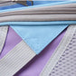 Blue And Purple Portable Pet Carrier Backpack - Spacious, Breathable, and Travel-Friendly for Cats and Small Dogs