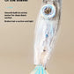 Blue Rechargeable Pet Grooming Clipper with Built-in Vacuum - Low Noise Hair Trimmer for Dogs & Cats