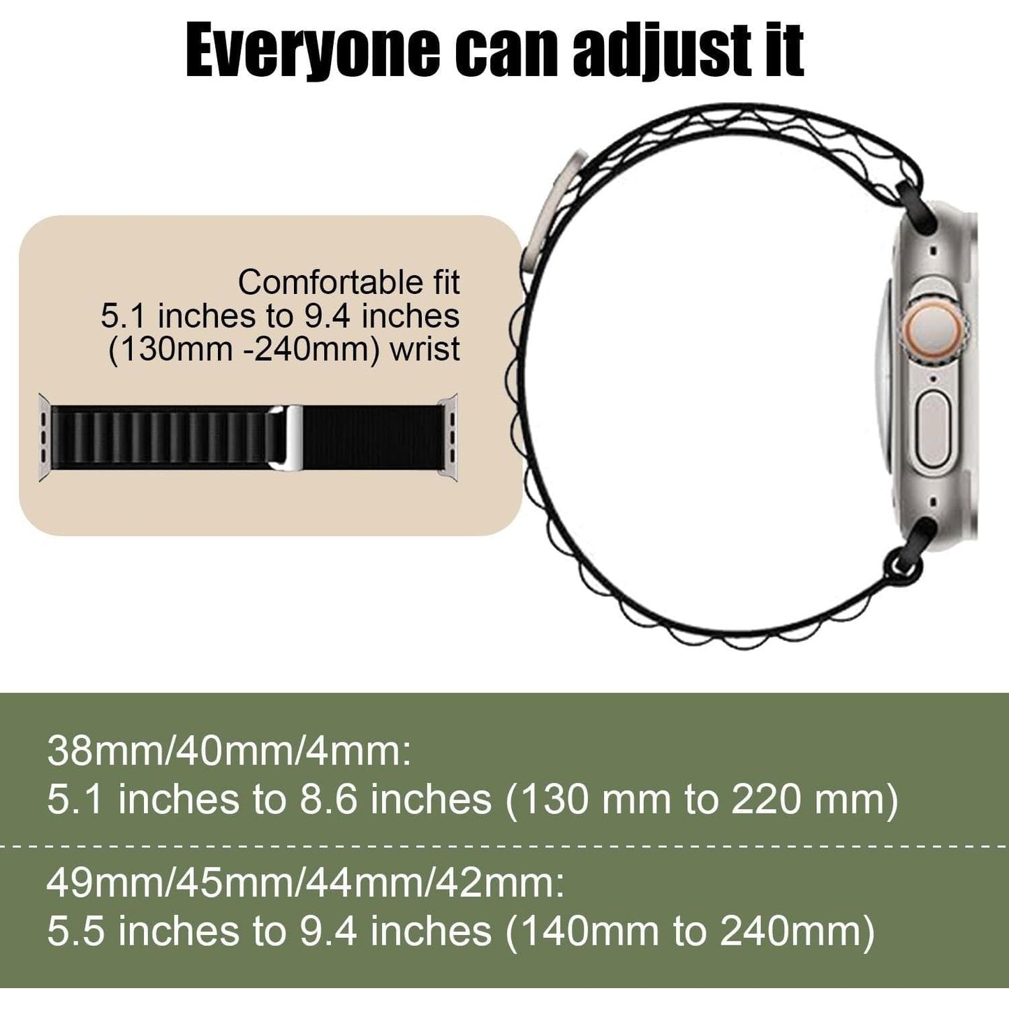 Adjustable Sport Bands - 4 pack!