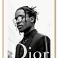 ASAP ROCKY - The face of Christian Dior's Fashion week 2016 campaign.