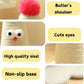 Coffee Adorable Chick Cat Scratching Post - Durable Sisal Rope Scratcher Toy for Cats & Kittens