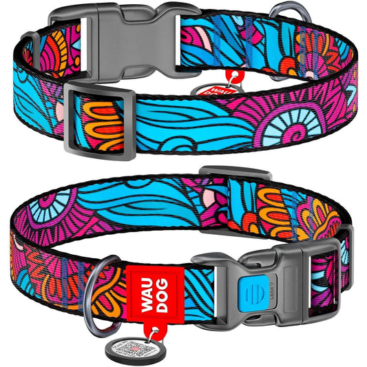 Collar Company Dog Collar Nylon - Printed with - SUMMER 35-58CM