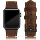 Leather Bands Compatible with Apple Watch 42Mm 44Mm 45Mm Band Men Women,Vintage Genuine Leather Wristband Replacement Band Compatible for Apple Iwatch Series 8 7 6 5 4 3 2 1 SE Sports Edition