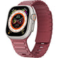Magnetic Bands for Apple Watch Ultra/2 Band 49Mm 46Mm 45Mm 44Mm 42Mm Iwatch Band 42Mm 41Mm 40Mm 38Mm Women Men,Soft Silicone Strap Sport Loop Bracelet Wristbands for Apple Watch Series 10 9 8 7 6 5 4 3 2 SE 2Nd
