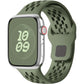 Sport Band for Apple Watch Band 46Mm 45Mm 42Mm 44Mm 49Mm 41Mm 40Mm 38Mm Men Women,Silicone for Apple Watch Strap Breathable Wristband Bracelet Iwatch Ultra Ultra 2 Series 10 9 8 7 SE2 SE 6 5 4 3 2 1 Strap