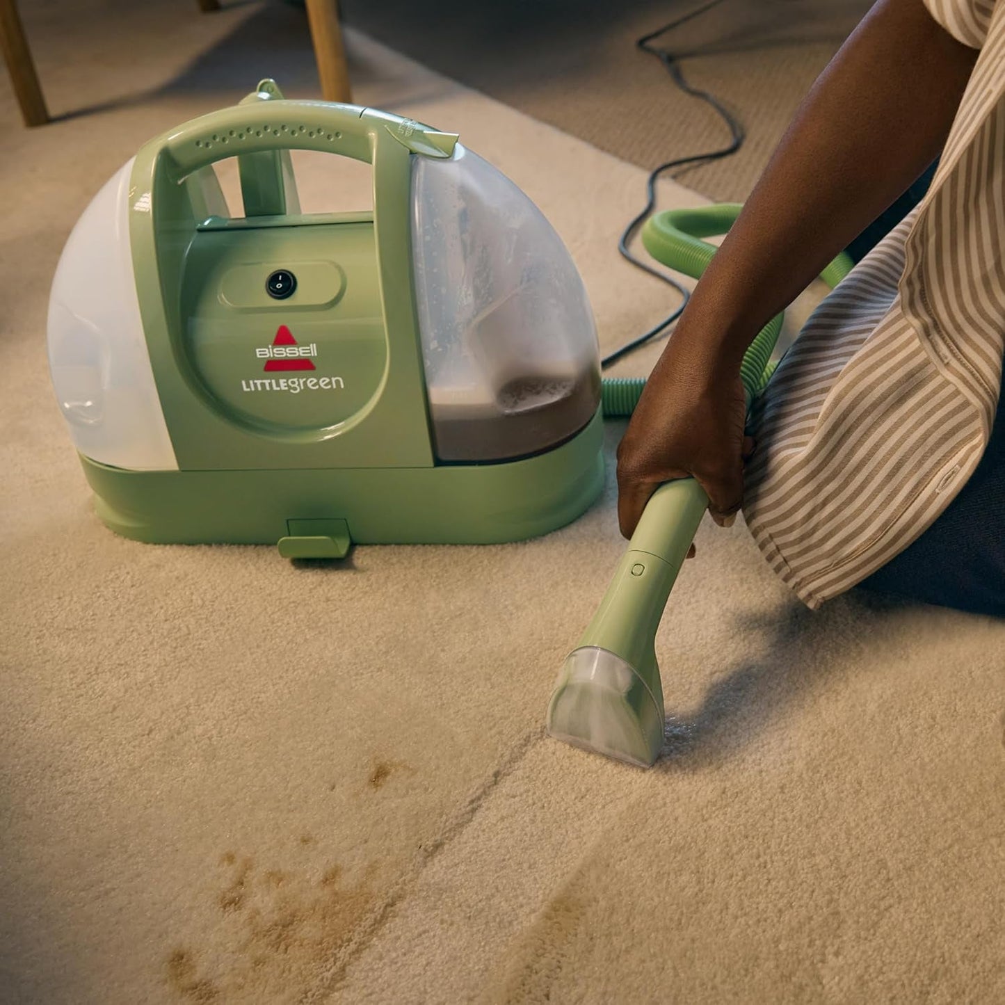 Little Green Multi-Purpose Portable Carpet and Upholstery Cleaner, Car and Auto Detailer, with Exclusive Specialty Tools, Green, 4098F