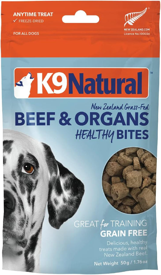 Grain-Free Freeze Dried Dog Treats (Beef Bites)