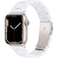 Compatible with Apple Watch Band 42Mm(Series 10) 41Mm 40Mm 38Mm, Adjustable Iwatch Strap with Stainless Steel Buckle for Apple Watch Series 10 9 8 7 6 SE 5 4 3 2 1(Tortoise Flower Starlight)