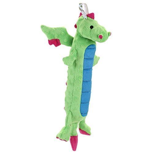Dragon Skinny Green Sml GODOG PLUSH TOY