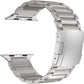 Titanium Wristband,Metal Strap with Tortoise Buckle,Compatible with Apple Watch Series 10/9/Ultra 2/SE/8/7[2024] (46Mm/45Mm/44/49Mm,Black)
