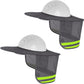 Hard Hat Sunshield - Upgrade Full Brim Neck Sunshade Cover with Reflective Strip for Hardhats