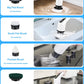 Electric Spin Scrubber,  New Cordless Cleaning Brush with 8 Replaceable Drill Brush Heads, Tub and Floor Tile 360 Power Scrubber Mop with 54 Inch Adjustable Handle for Bathroom Kitchen Car