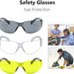 Safety Glasses, Anti-Fog and anti Scratch Reduction Coating, Reinforced Resistant and Protective Lens, Eye Protection Glasses Safety for Snug Fit