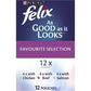 as Good as It Looks Adult Wet Cat Food Favourites Selection 60X85G