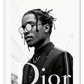 ASAP ROCKY - The face of Christian Dior's Fashion week 2016 campaign.