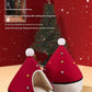 Festive Detachable Pet House - Cozy Red Santa Hat Design (S - 37x46cm)