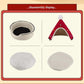 Festive Detachable Pet House - Cozy Red Santa Hat Design (S - 37x46cm)
