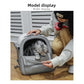 Gray Pet Carrier Backpack - Space Capsule Design for Cats & Small Dogs
