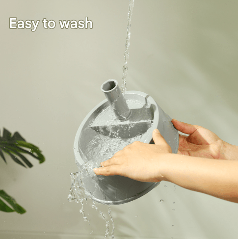 Grey Adjustable Height Pet Water Dispenser - Free Standing or Hanging - No More Bending!