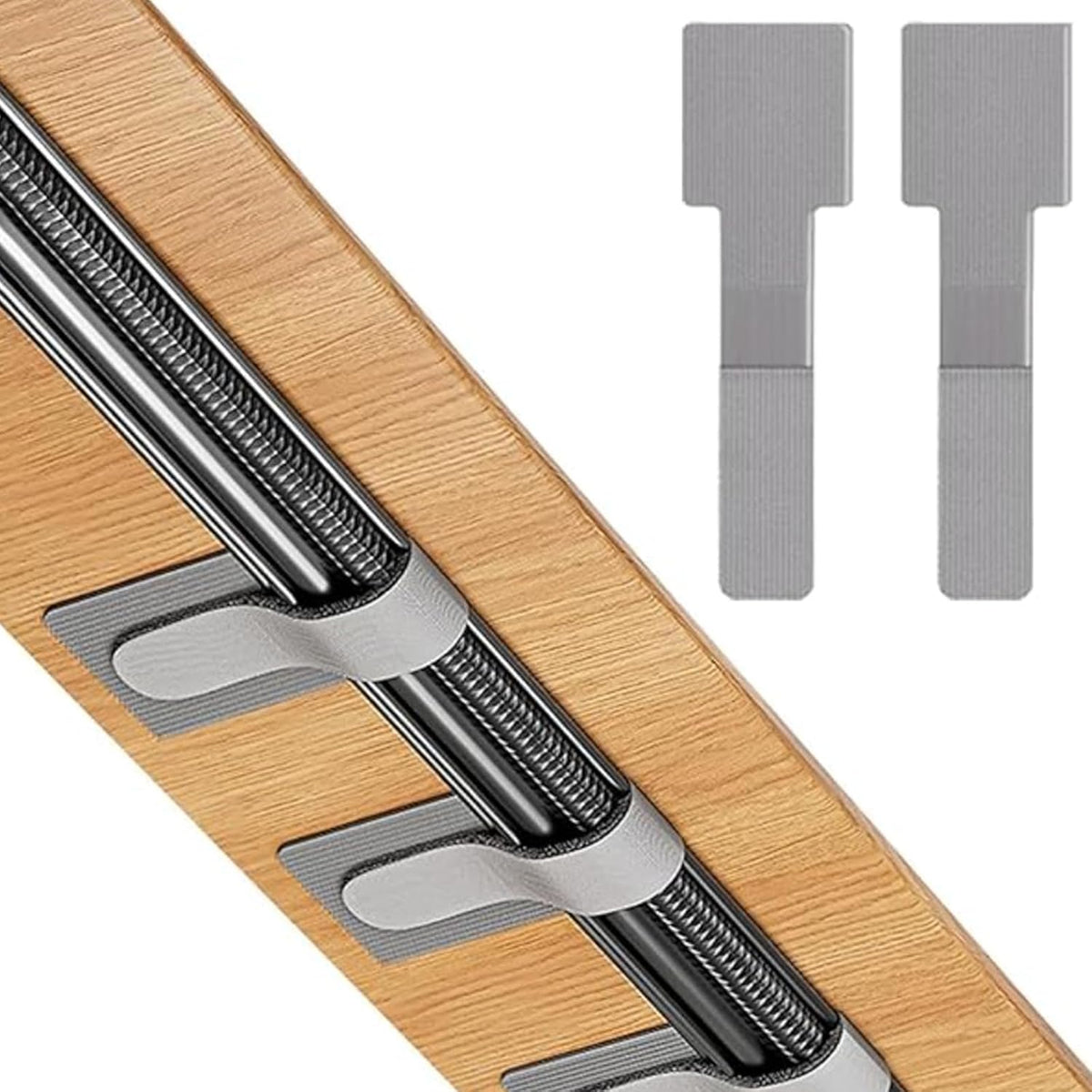 Hook & Loop Cable Ties 50-Pack