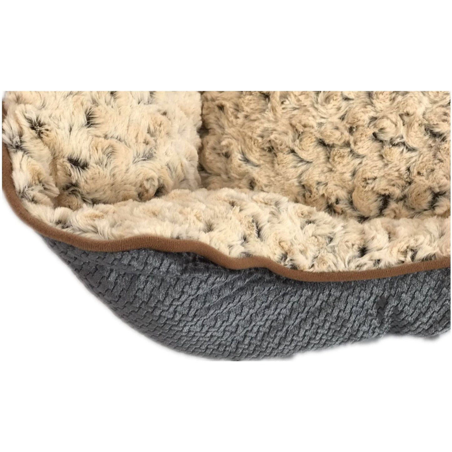 Large Washable Soft Pet Dog Cat Bed Cushion Mattress-Grey