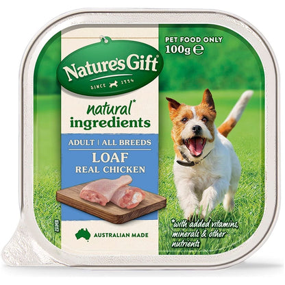 Loaf Real Chicken Adult Dog Wet Food 100G (Pack of 24)