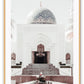 Moroccan style boho print with neutral rust and grey tones interior design architecture style inspiration 