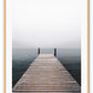 Wooden photography print portrait dock sea minimal abis texture with blue and neutral tones 