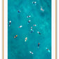 Ocean sea photography boats colourful in water ripple waves surf blue and yellow 