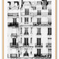 Black and white print photography minimal france windows and balconies architecture 