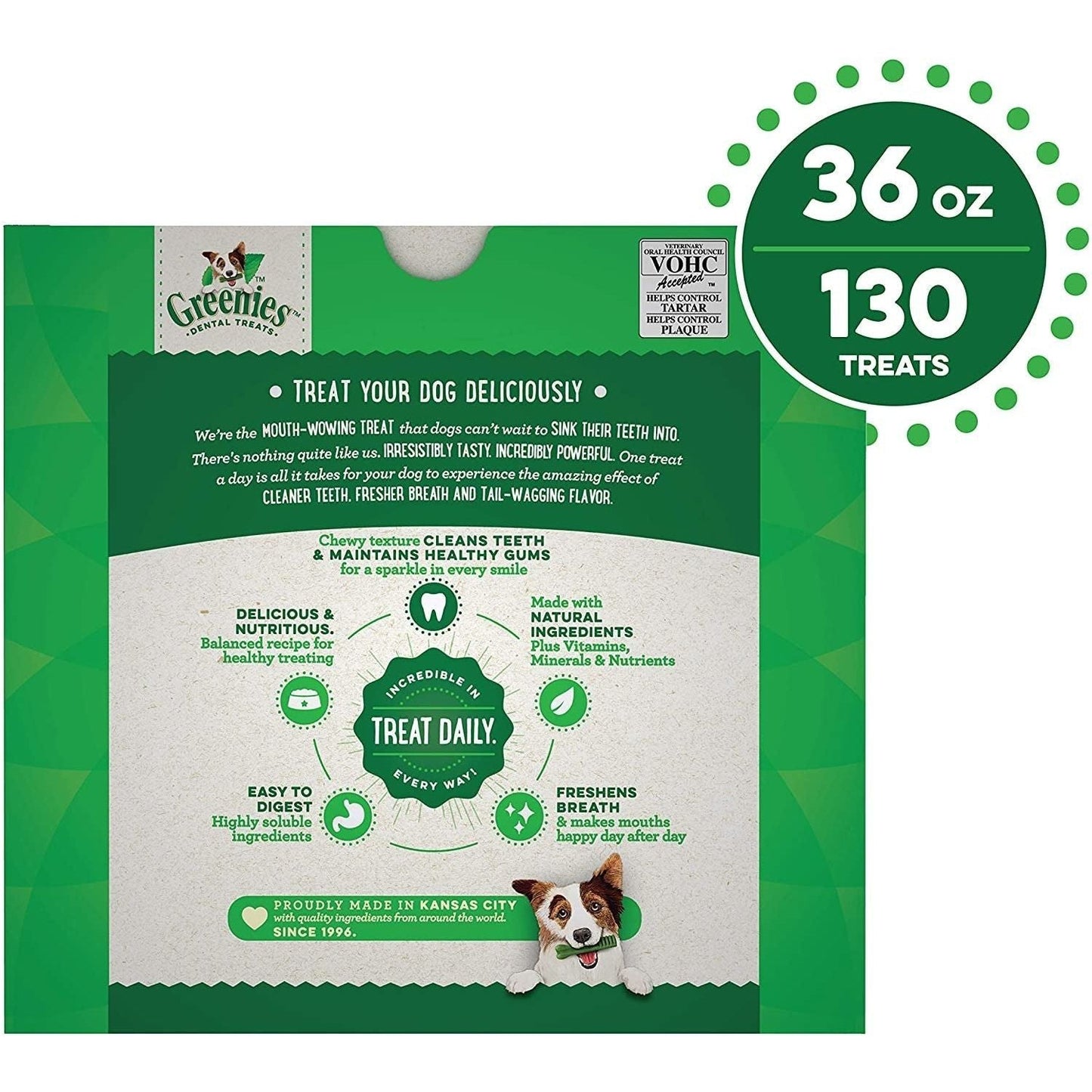 Original Flavour Dental Treat for Teenie Breed Dogs, 1 Kg