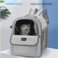 Pink Pet Carrier Backpack - Space Capsule Design for Cats & Small Dogs