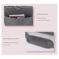 Pink Portable Pet Travel Carrier Bag - Foldable, Durable, and Comfortable for Small Dogs & Cats 40cmx25cmx25cm