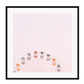 pink sky nursery framed art print 