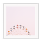 pink sky nursery framed art print 