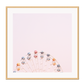 pink sky nursery framed art print 