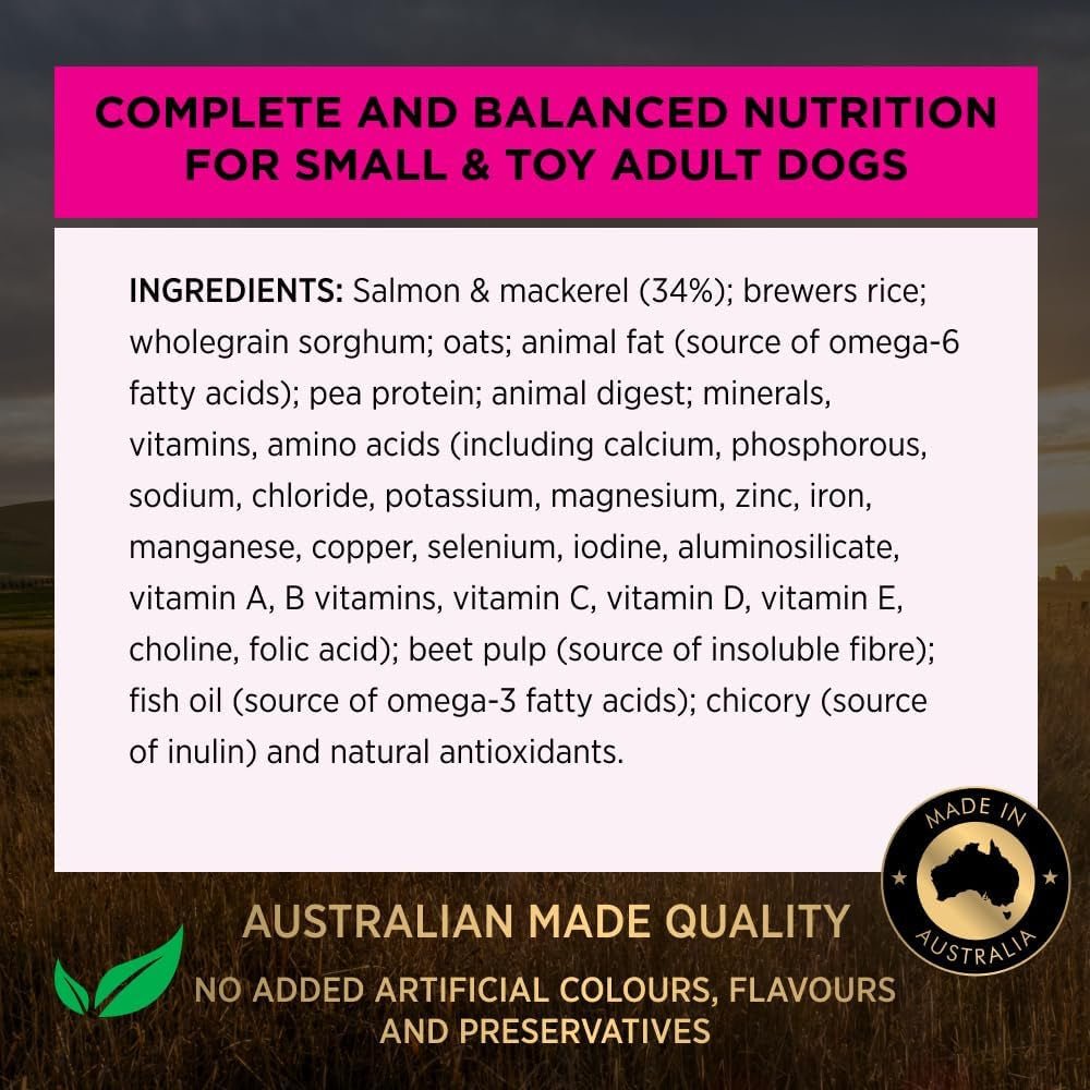 PRO PLAN Adult Dry Dog Food Small and Toy Breeds Salmon and Mackerel 7Kg