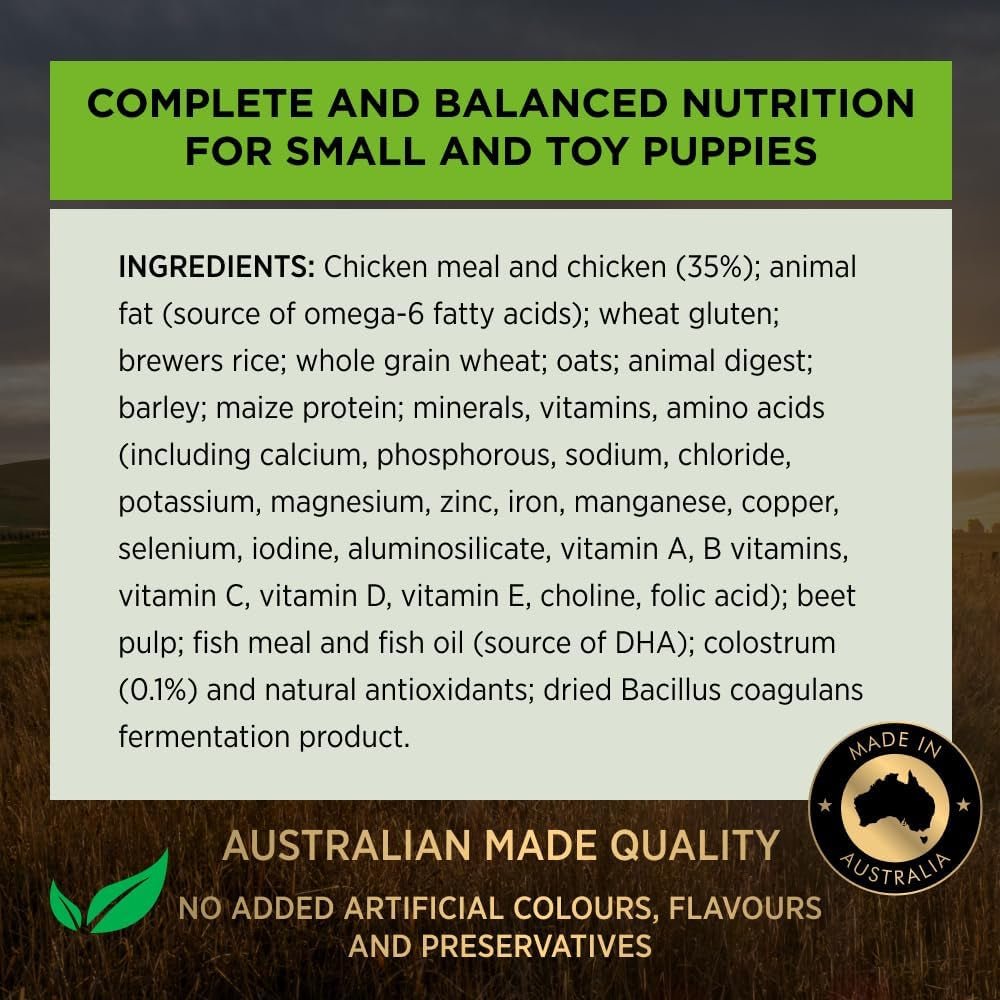 PRO PLAN Puppy Dry Dog Food Small and Toy Breeds Chicken 2.5Kg
