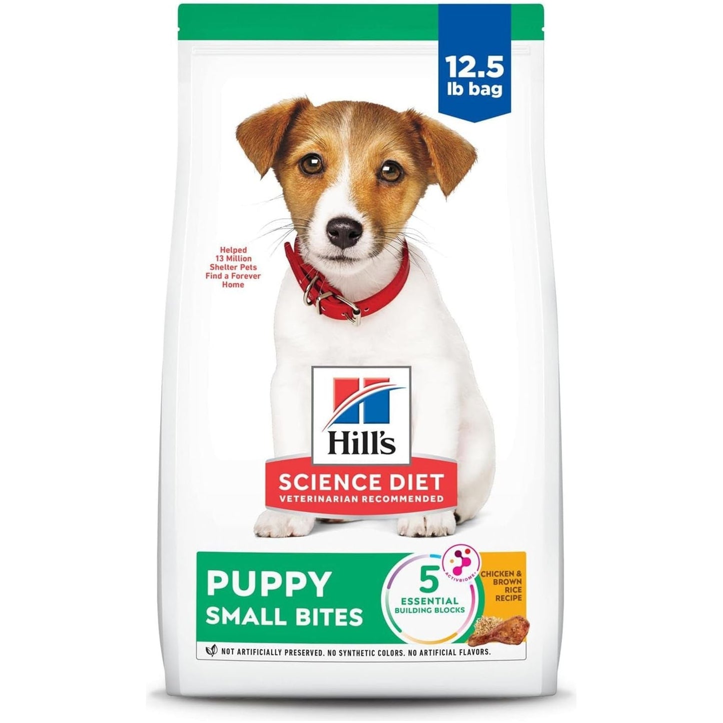 Puppy Small Bites Chicken and Brown Rice Dry Dog Food 5.67 Kg