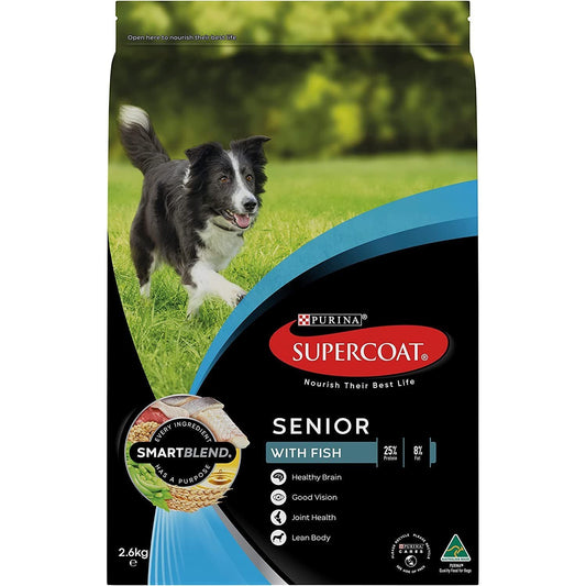 SMARTBLEND Senior Dry Dog Food Fish 2.6Kg