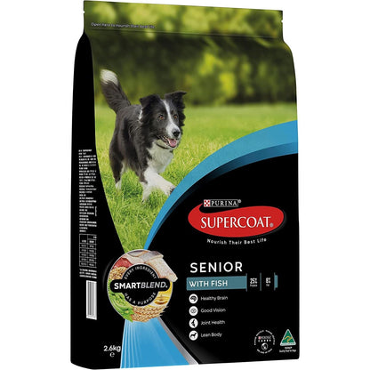SMARTBLEND Senior Dry Dog Food Fish 2.6Kg